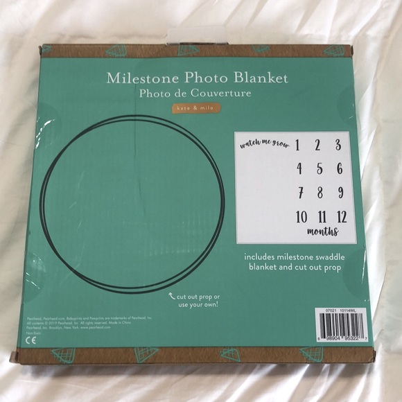 Kate & Milo - Milestone Photo Blanket - Picture 2 of 2